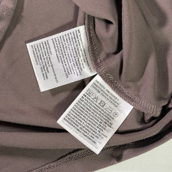 Light Brown Fitted Baby Tee Size Medium H&M Basic - Picture 8 of 8